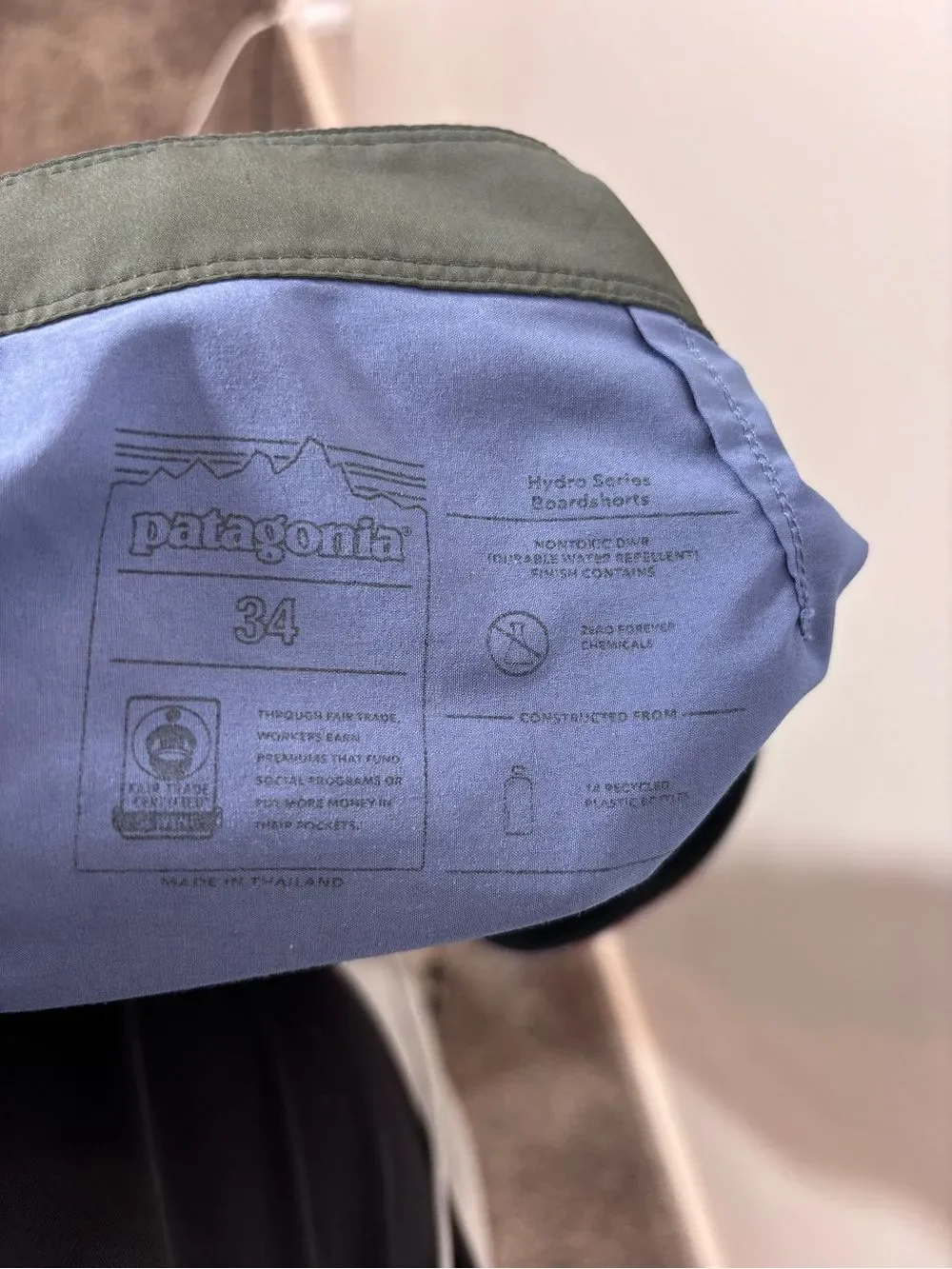Patagonia scallop boardshorts